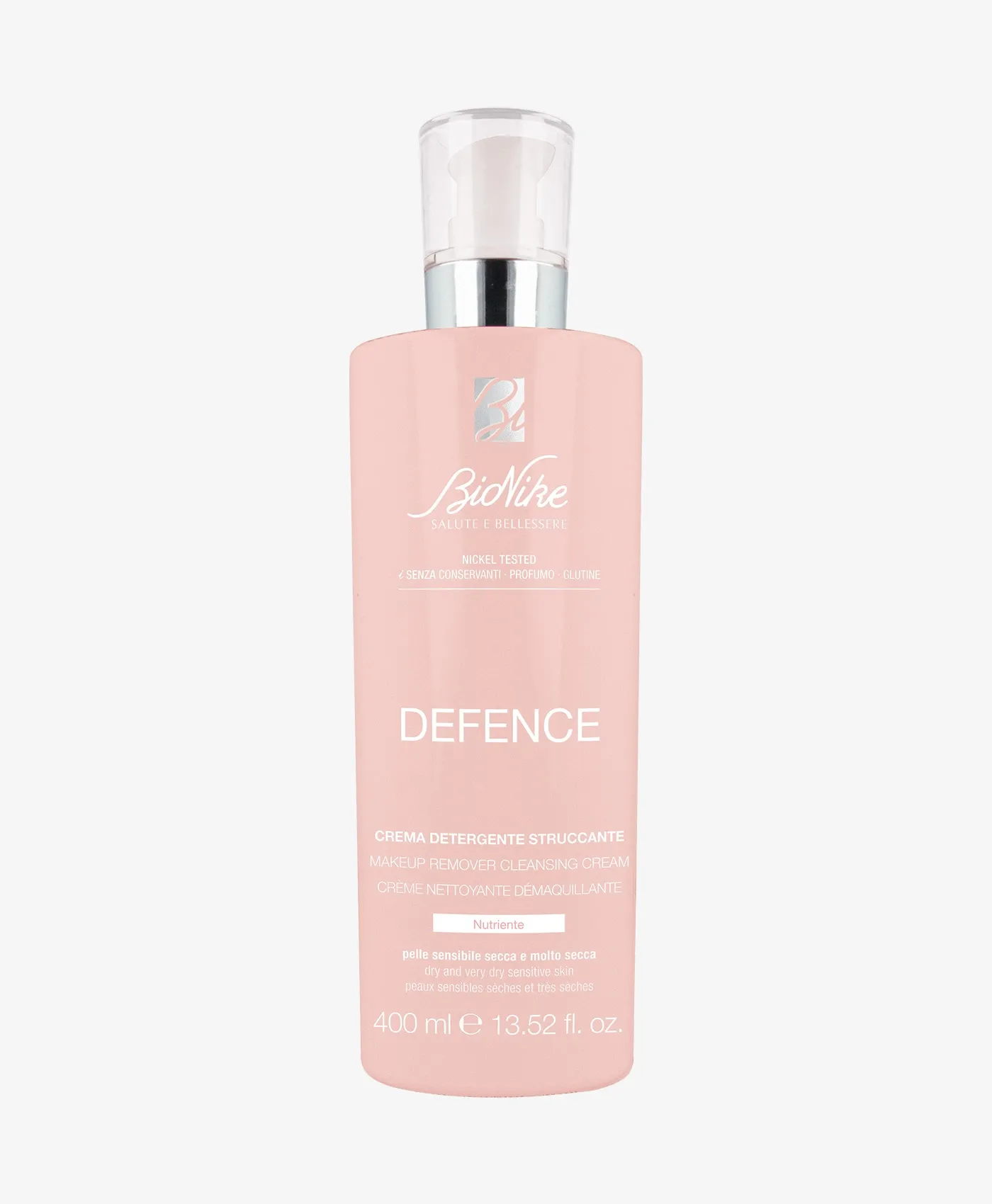 BIONIKE DEFENCE CREMA DETERGENTE STRUCCANTE, 400 ML