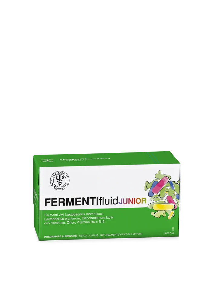 Farmacia Zappetti – FERMENTIfluid Junior, 10 flaconcini da 7 ml