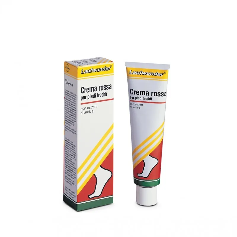 Laufwunder – Crema rossa per piedi freddi