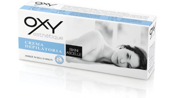 Crema depilatoria bikini e ascelle oxy esthetique