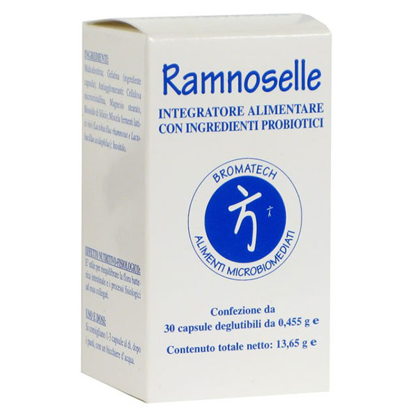 Ramnoselle Integratore Alimentare Fermenti Lattici 30 Capsule