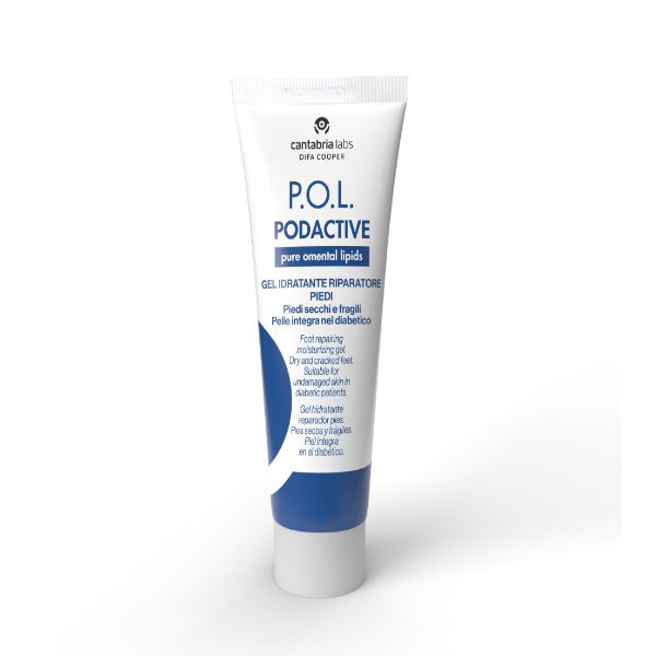 P.O.L. Podactive Gel Idratante e Riparatore Degli Stati Di Secchezza Dei Piedi 75ml