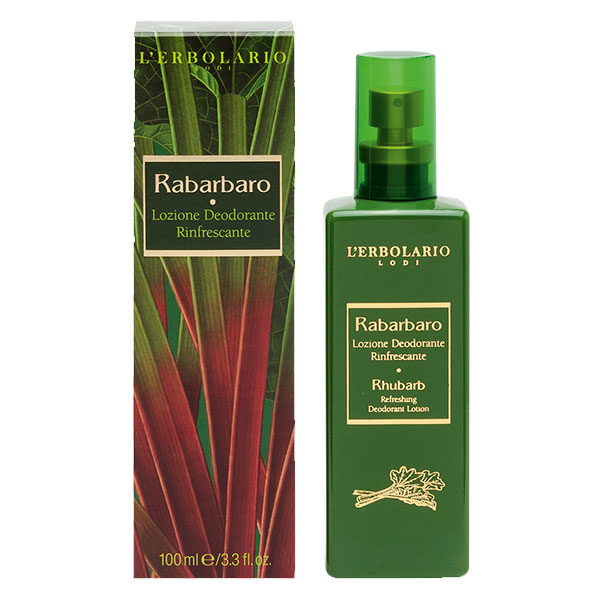 Erbolario Lozione Deodorante Rinfrescante Rabarbaro 100 Ml