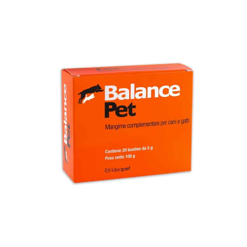 BALANCE PET (20 bustine) – Mangime complementare per l’energia e la vitalità di cani e gatti