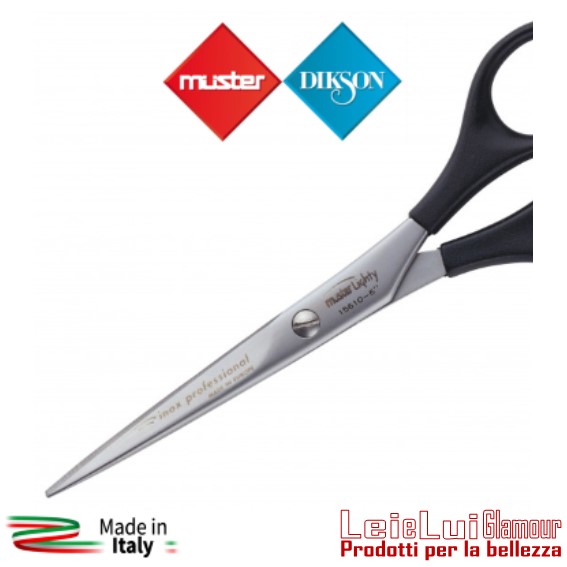 FORBICE DA TAGLIO PROFESSIONALE LIGHTY – MUSTER&DIKSON – ART.-15610 - immagine 2