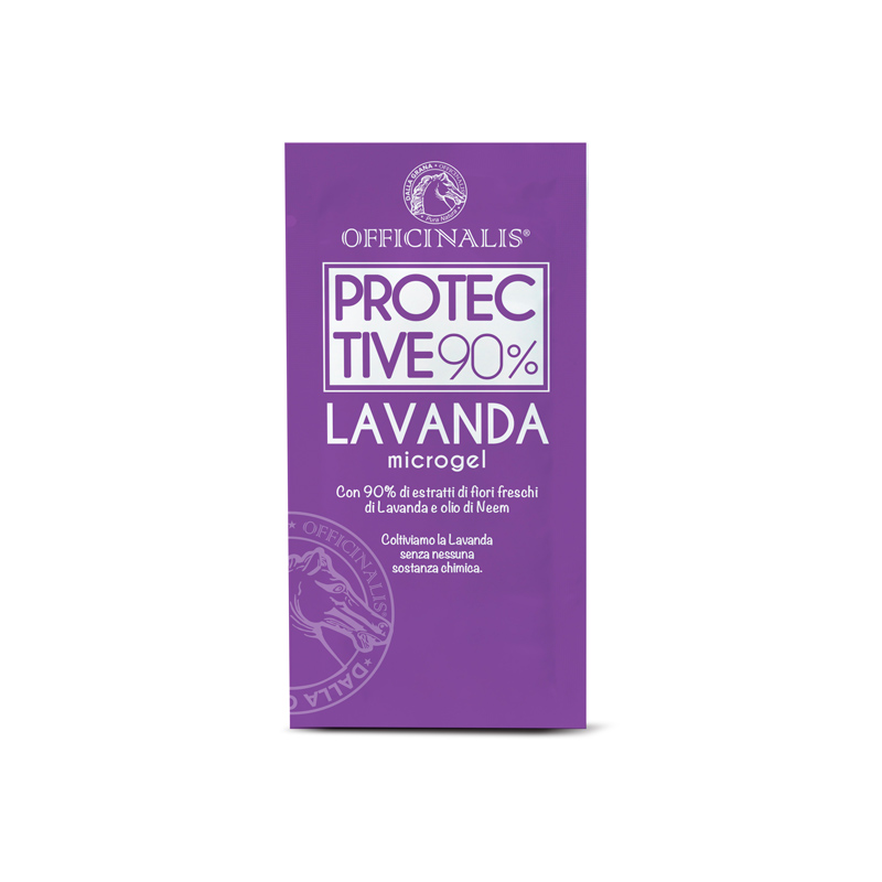 PROTECTIVE LAVANDA BUSTINA 90% (10 ml) – Gel repellente naturale contro gli insetti