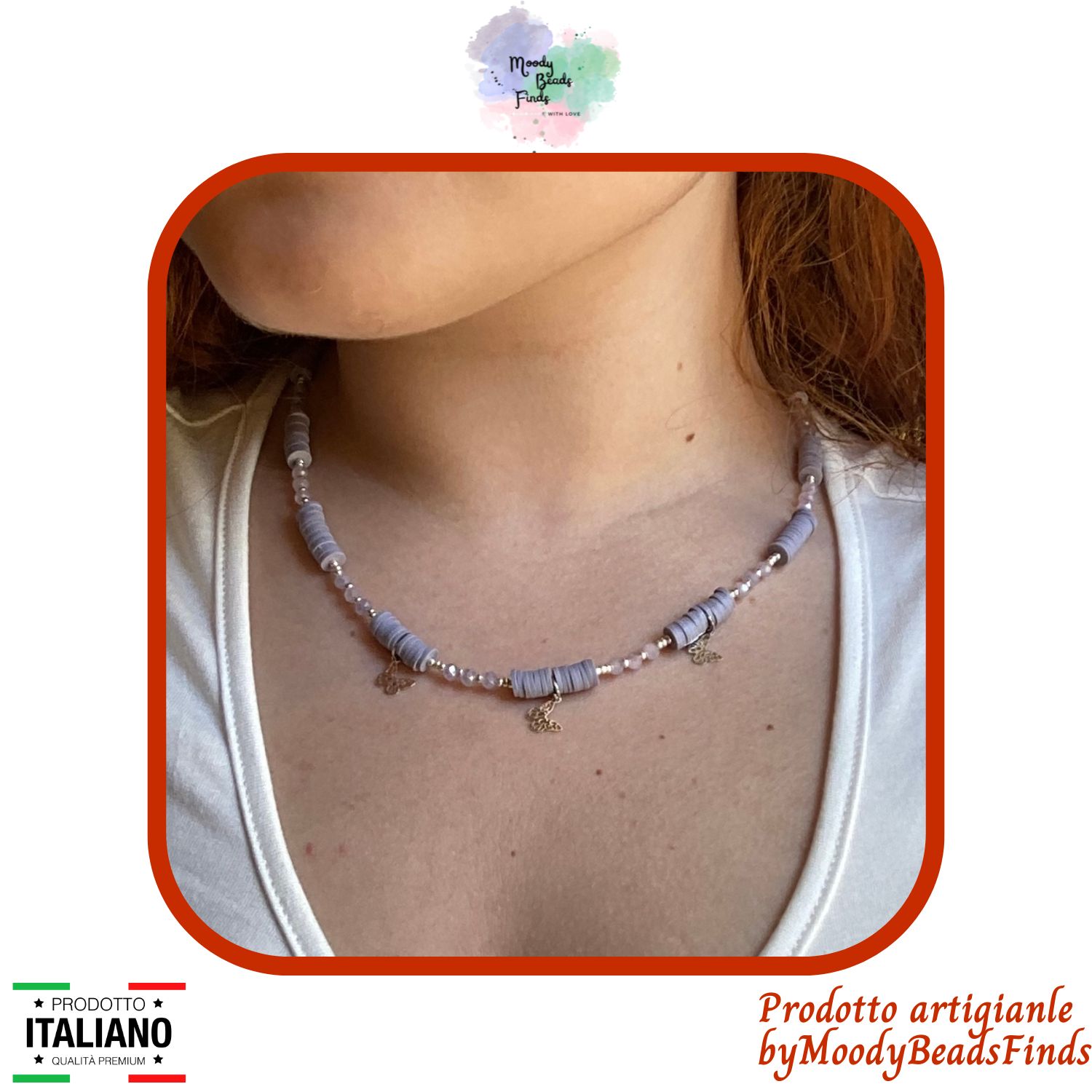 Parure Delicate Butterfly – MoodyBeadsFinds