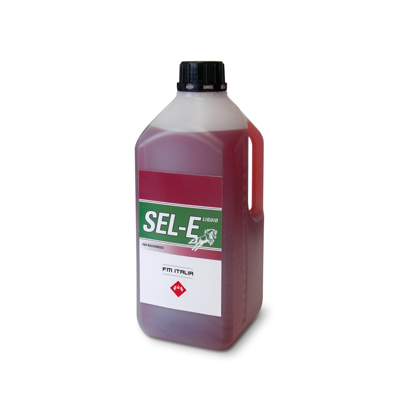 SEL-E LIQUID (1,9 lt) – Supporto essenziale per lo sviluppo muscolare del cavallo sportivo