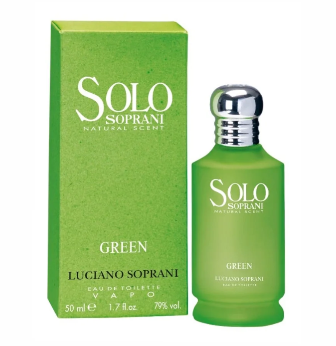 Profumo Uomo Donna Unisex Luciano Soprani Green Edt 50ml Campioncini Regalo