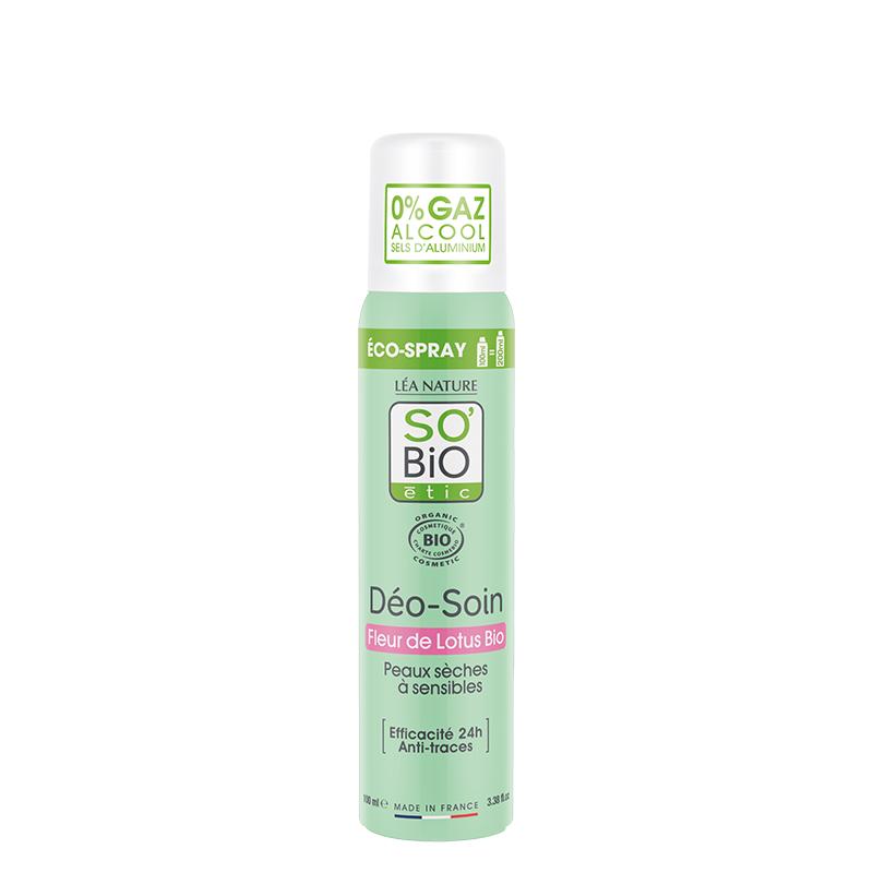 Deo Spray Pelli Secche e Sensibili Fior di Loto – So Bio Etic