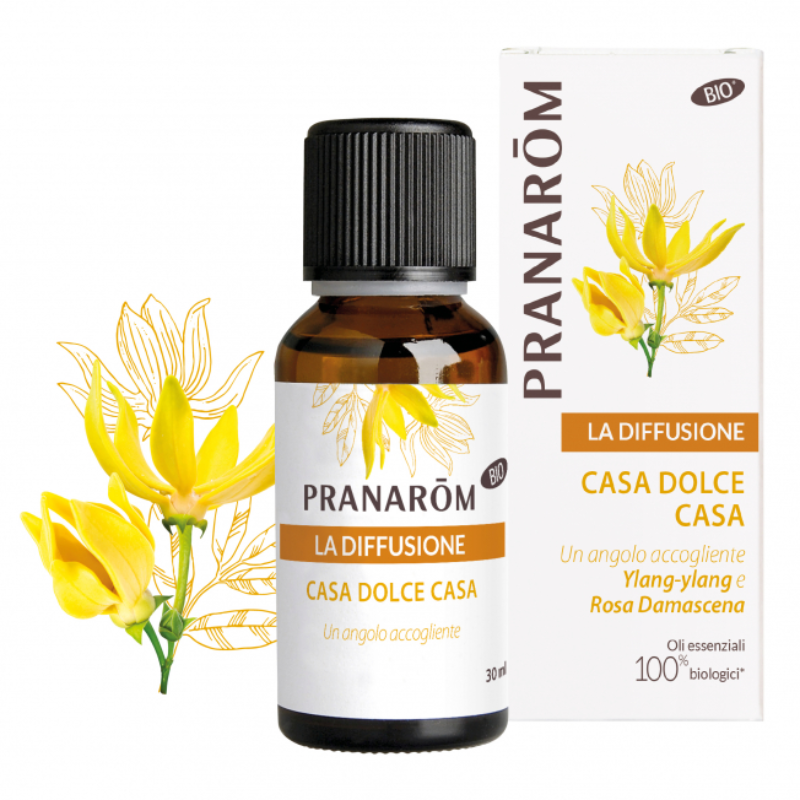 La diffusione – Casa dolce Casa – Ylang-ylang e Rosa Damascena Pranarom