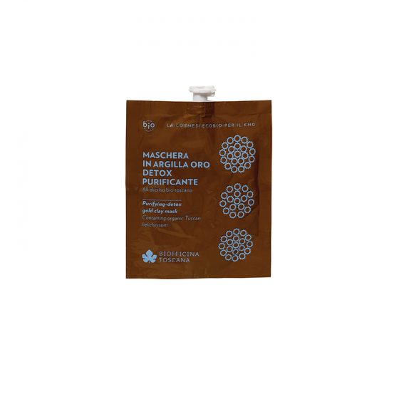 Maschera in argilla oro detox-purificante** 30 g